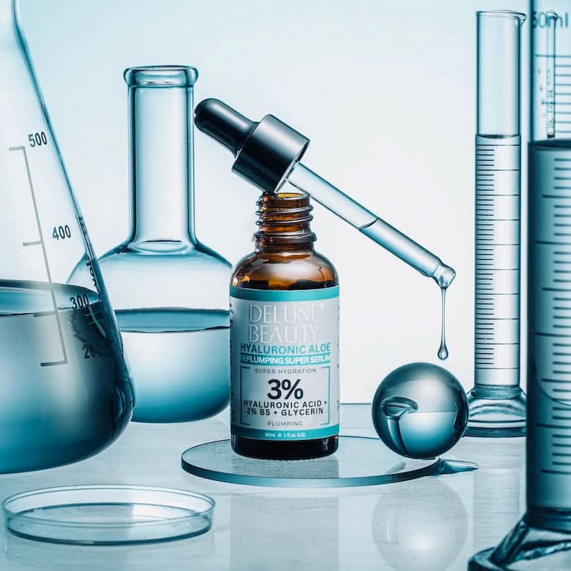 Hyaluronic Aloe B5 – ansigtsserum – Delune