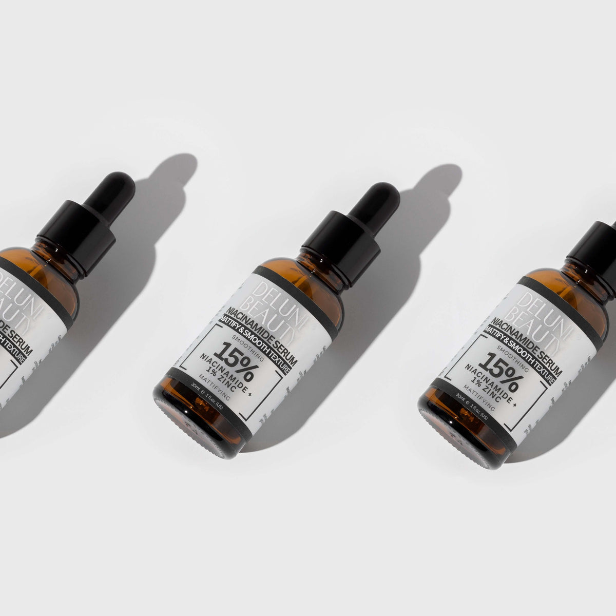 Serum med niacinamid og 1 % zink – Delune