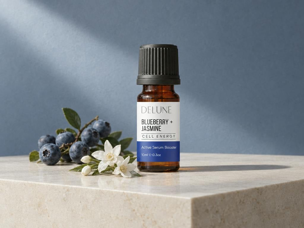 Blåbær + jasmin – Active Serum Booster