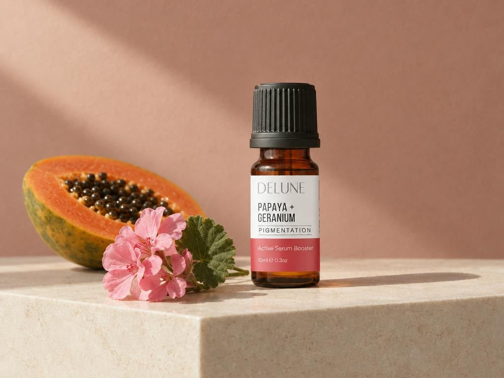 Papaya + geranium – Active Serum Booster