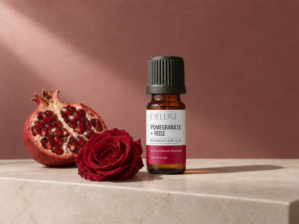 Granatæble + rosengeranium – Active Serum Booster