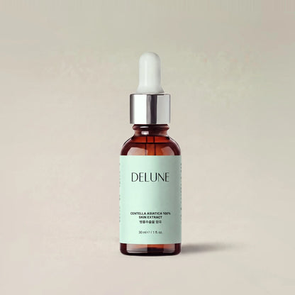Delune Centella Asiatica 100 % hudekstrakt, 30 ml pipetteflaske