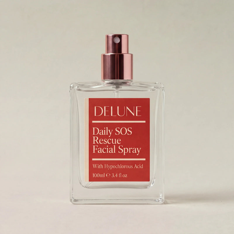 Delune Daily SOS ansigtsspray med hypoklorsyre – produktfoto