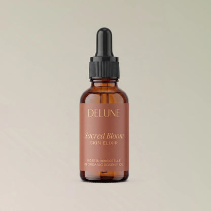 Sacred Bloom Skin Elixir – ansigtsolie fra Delune – produktbillede