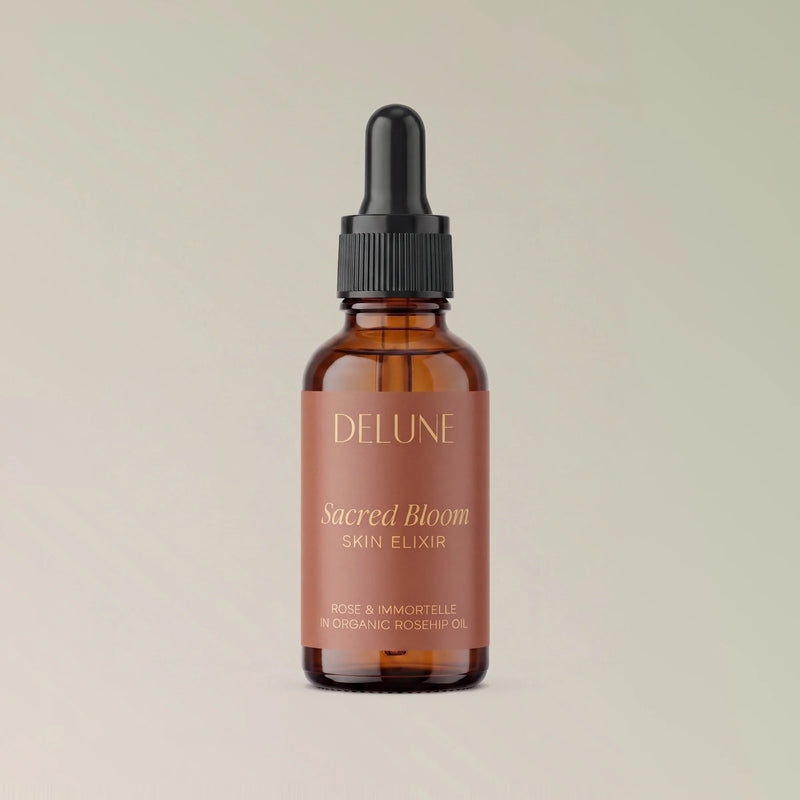 Sacred Bloom Skin Elixir – ansigtsolie fra Delune – produktbillede