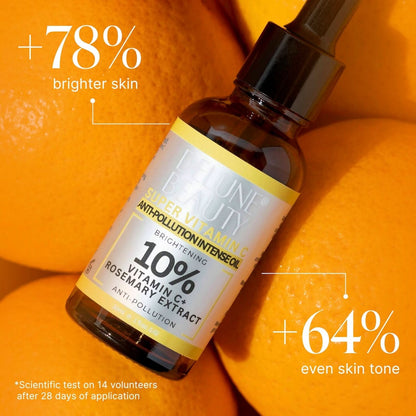 Super Vitamin C™ opklarende olie med 10 % C-vitamin – Delune