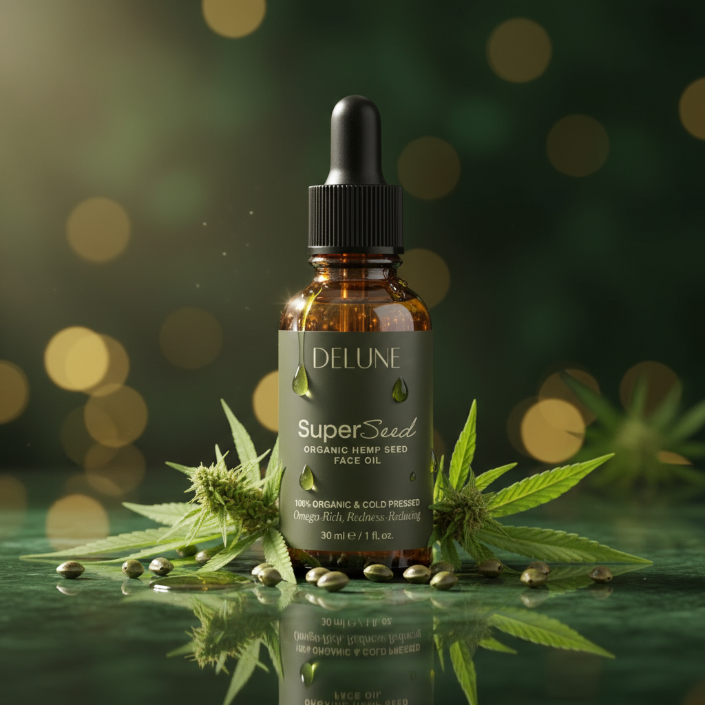 Super Seed – ansigtsolie med hampefrø, billede 2