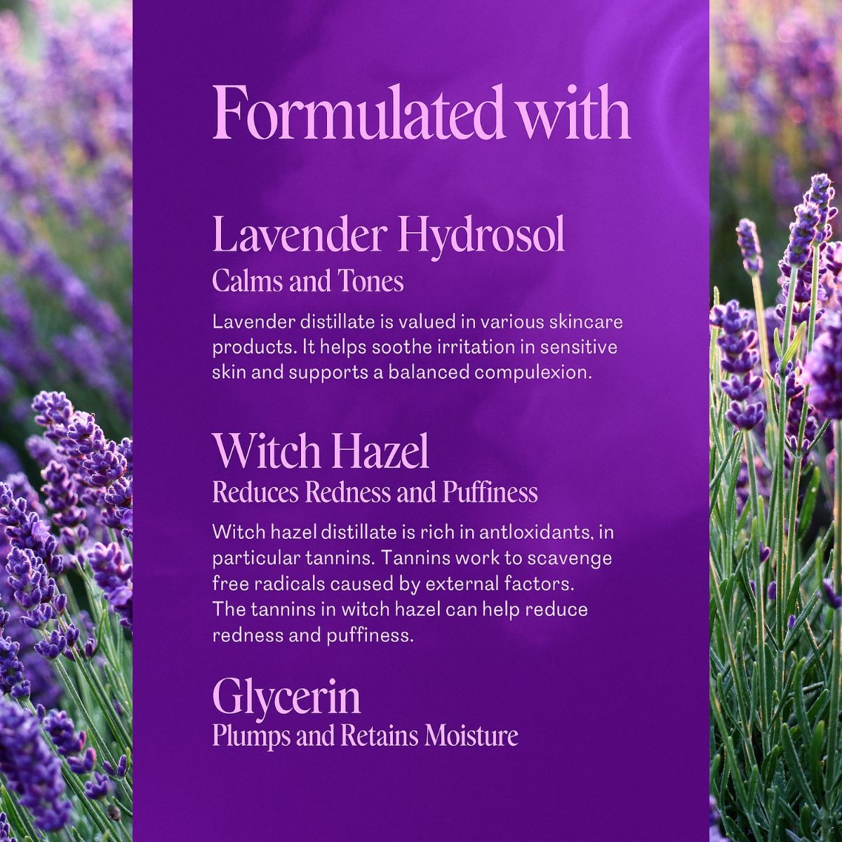 Calm lavendelhydrolat-toner – Delune