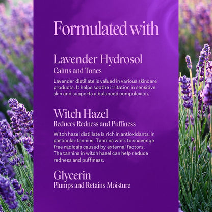 Calm lavendelhydrolat-toner – Delune
