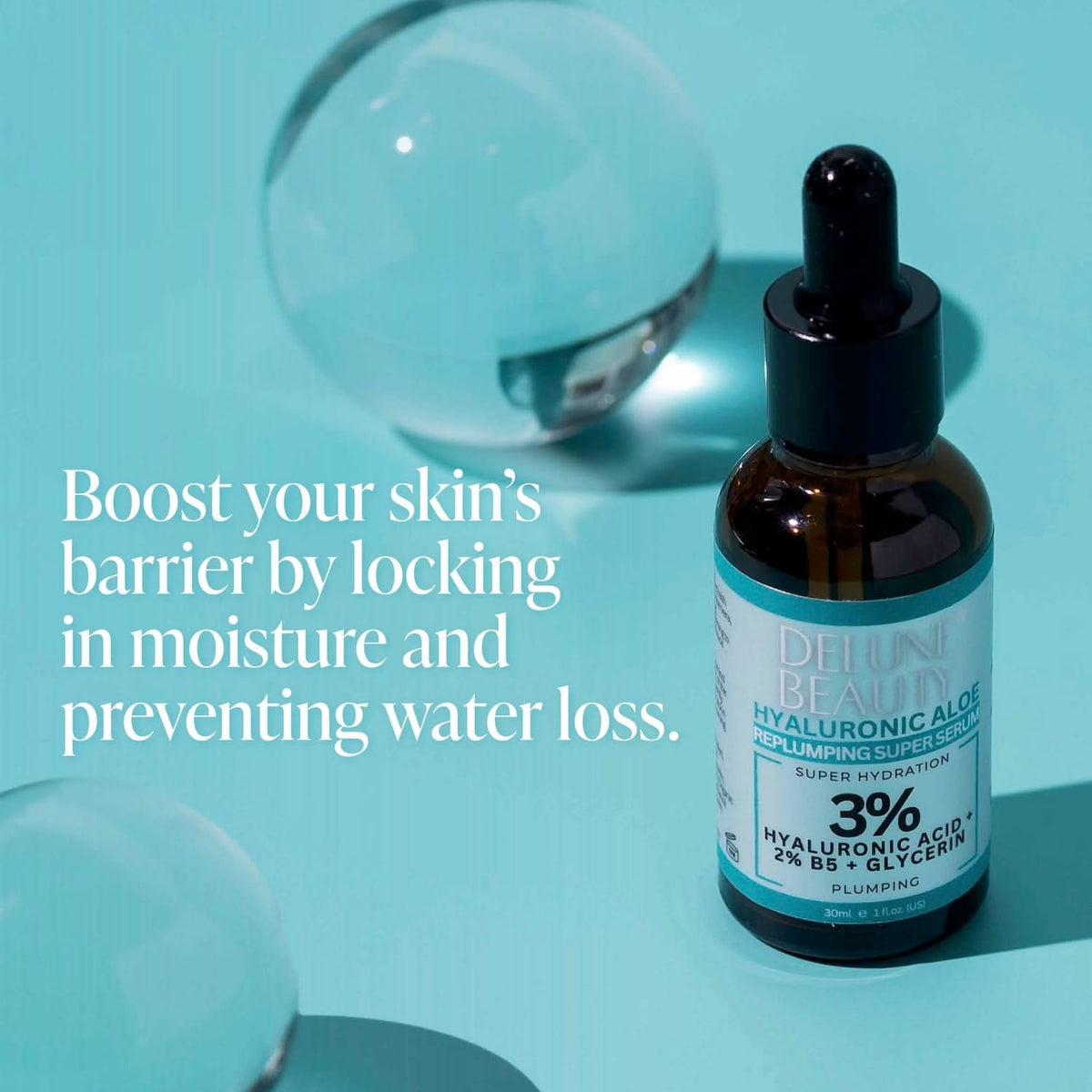 Hyaluronic Aloe B5 – ansigtsserum – Delune