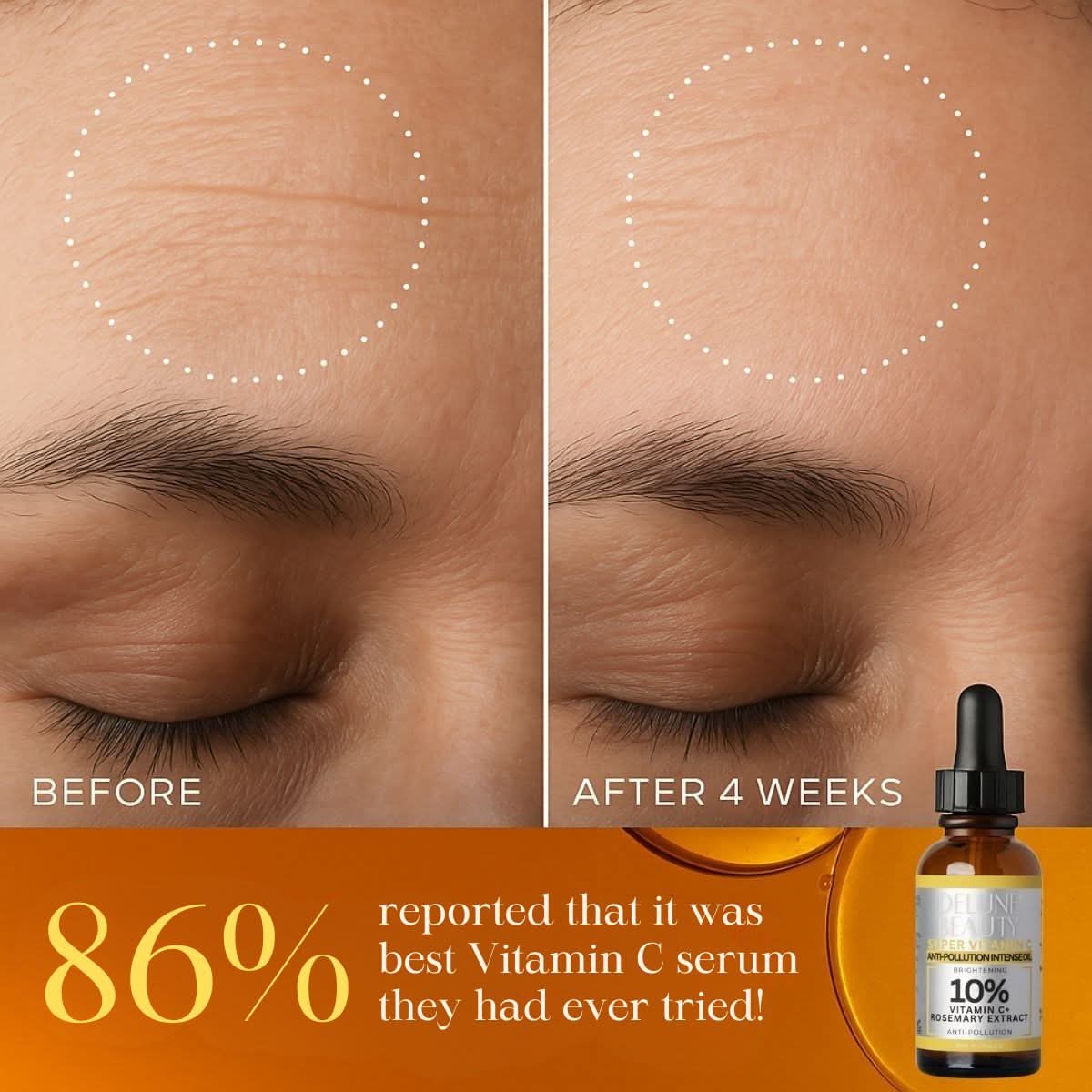 Super Vitamin C™ opklarende olie med 10 % C-vitamin – Delune