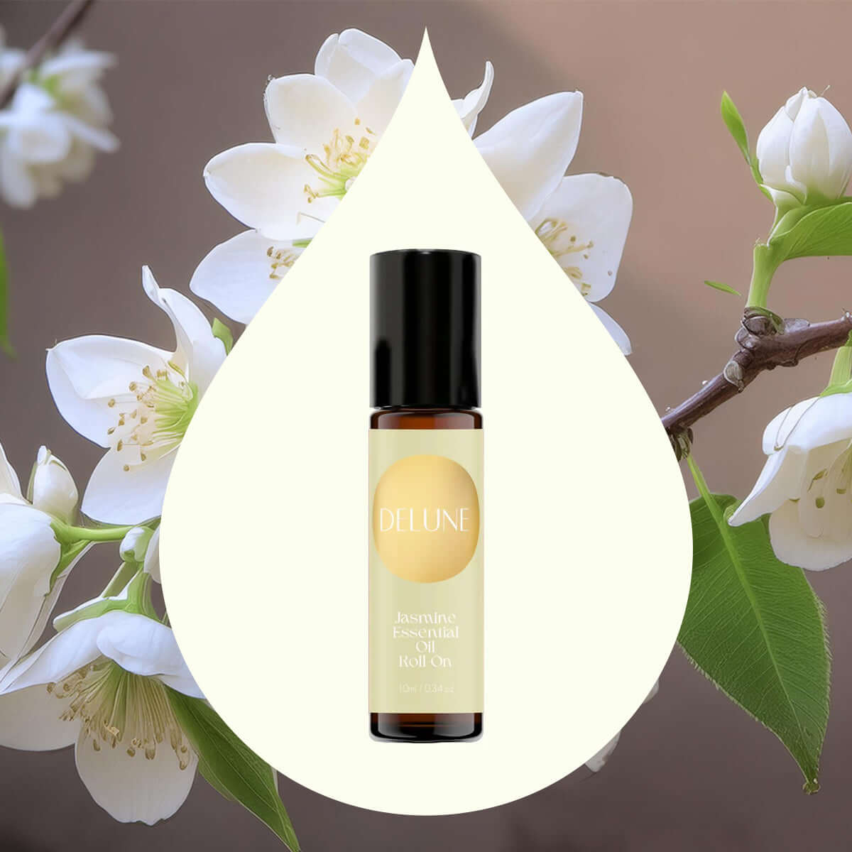 Jasmin – roll-on med æterisk olie – Delune