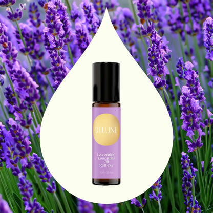 Lavendel – roll-on med æterisk olie – Delune