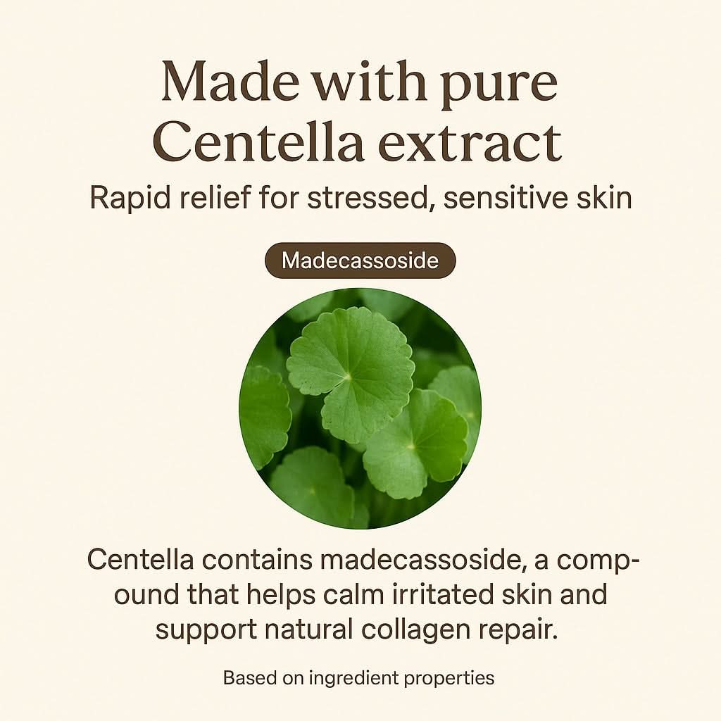 Centella Asiatica 100 % hudekstrakt – Delune