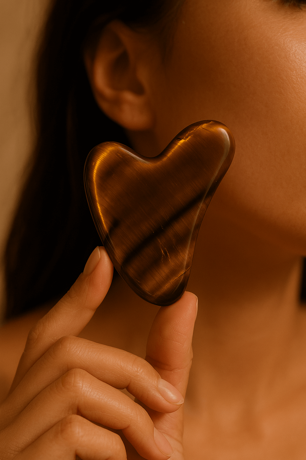 Tiger's Eye Gua Sha - Delune 